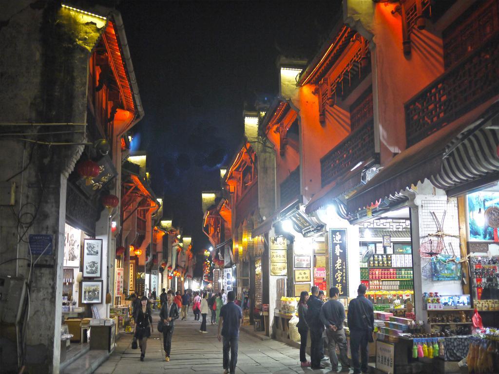 Huangshan Ancient Town Old Street Hostel Tunxi Exterior foto