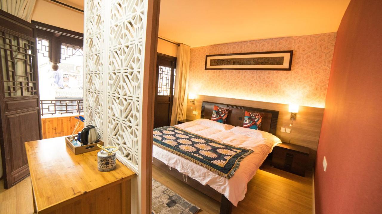 Huangshan Ancient Town Old Street Hostel Tunxi Exterior foto